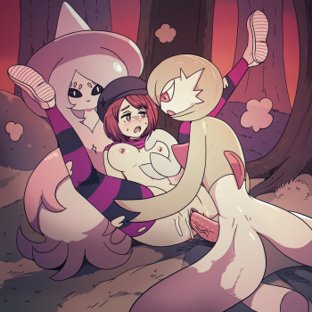 Pokephilia: Oleana vs Gloria cover