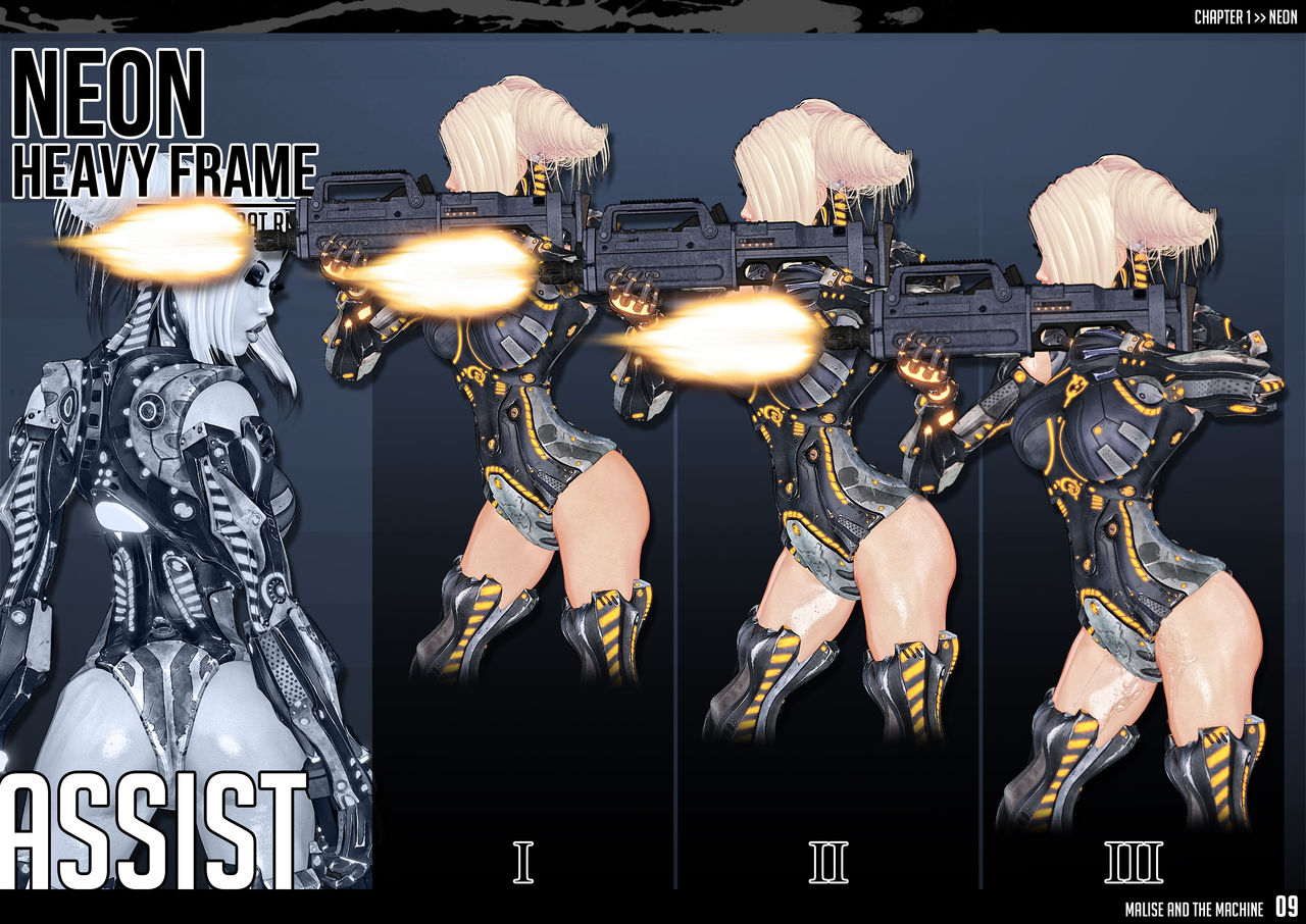 Malice and the Machine - Artbook page 9 full