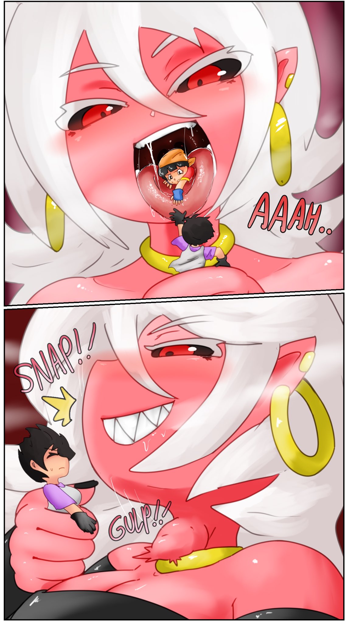 Giant android attack! page 1 full