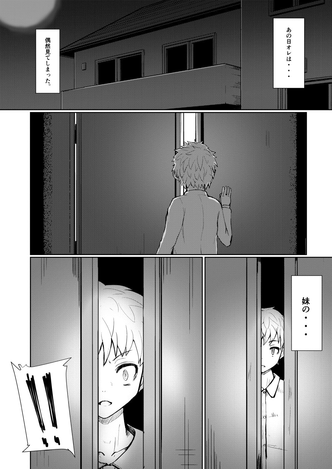 Futanari imōto de seitsū shi chau o nīchan no manga page 2 full