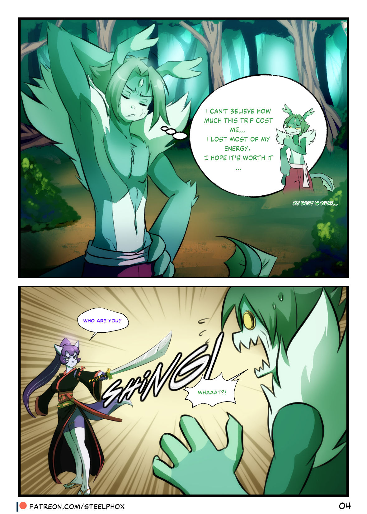 A Strange Encounter page 4 full