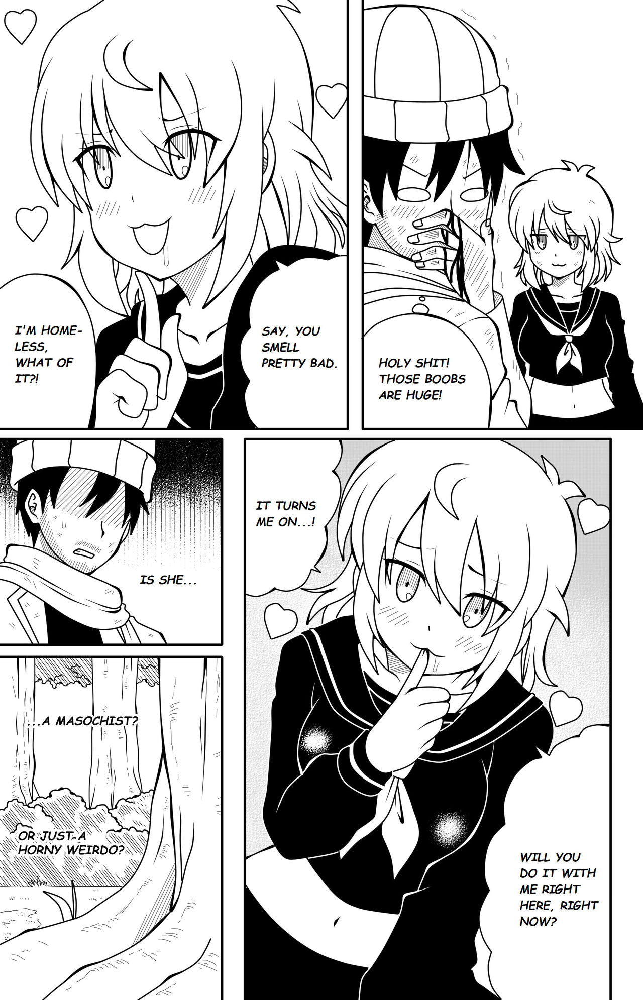 Ryona's Homeless Misadventure page 5 full