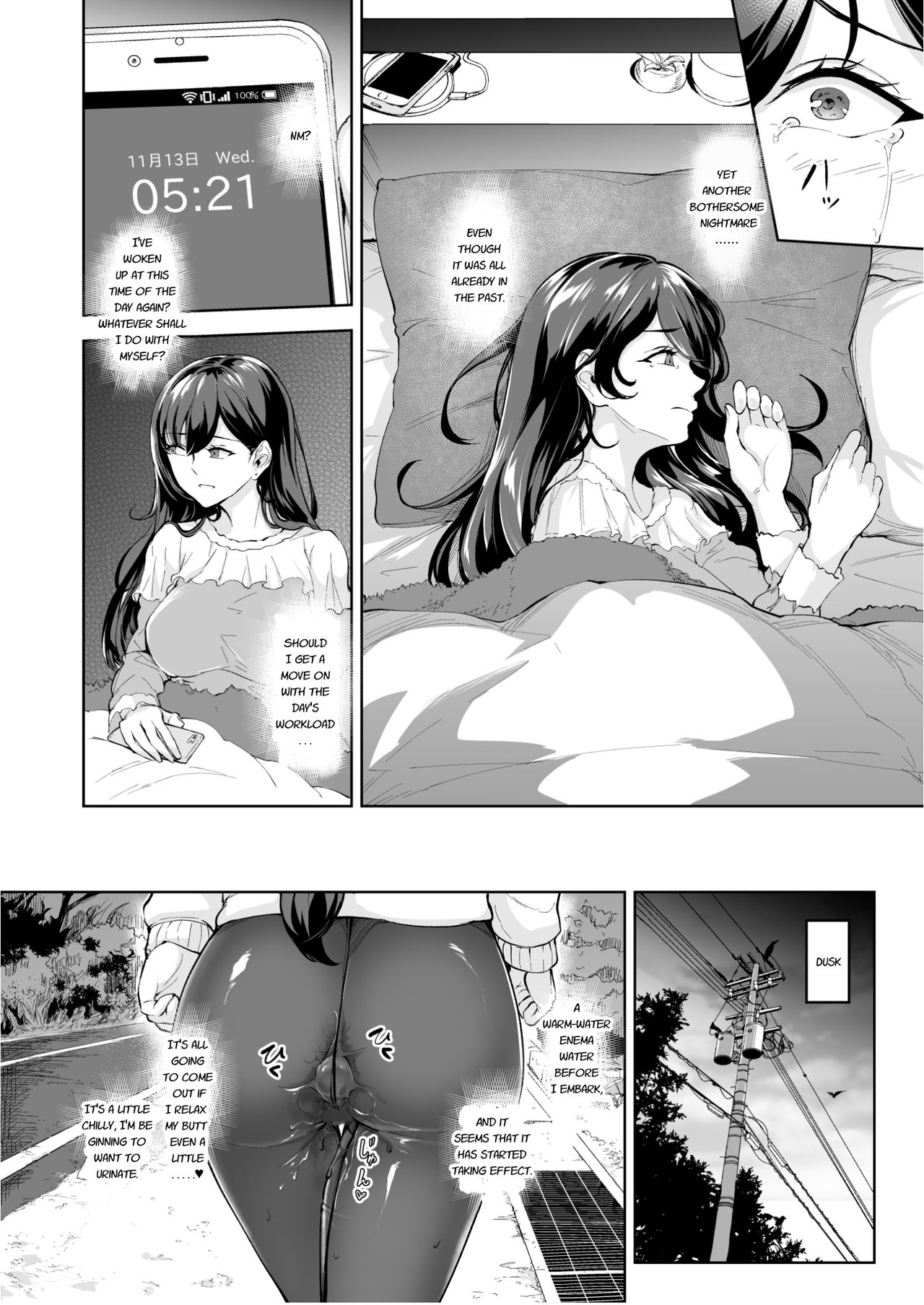 Arawareta Chijo wa Toshishita Kui no Scatolo Hentai deshita Bangaihen Mousou Onanie page 4 full