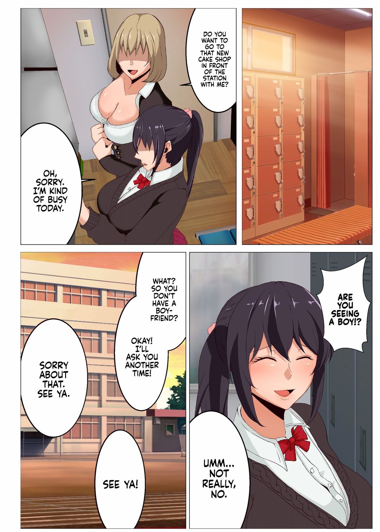 Rikujoubu no Otonashii Senpai no Yowami o Nigitta | The Track and Field Ace’s Dark Secret page 3 full