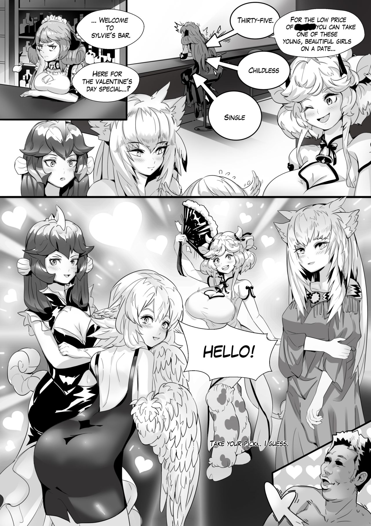Sylvie's Bar: Lonely Hearts Special page 3 full
