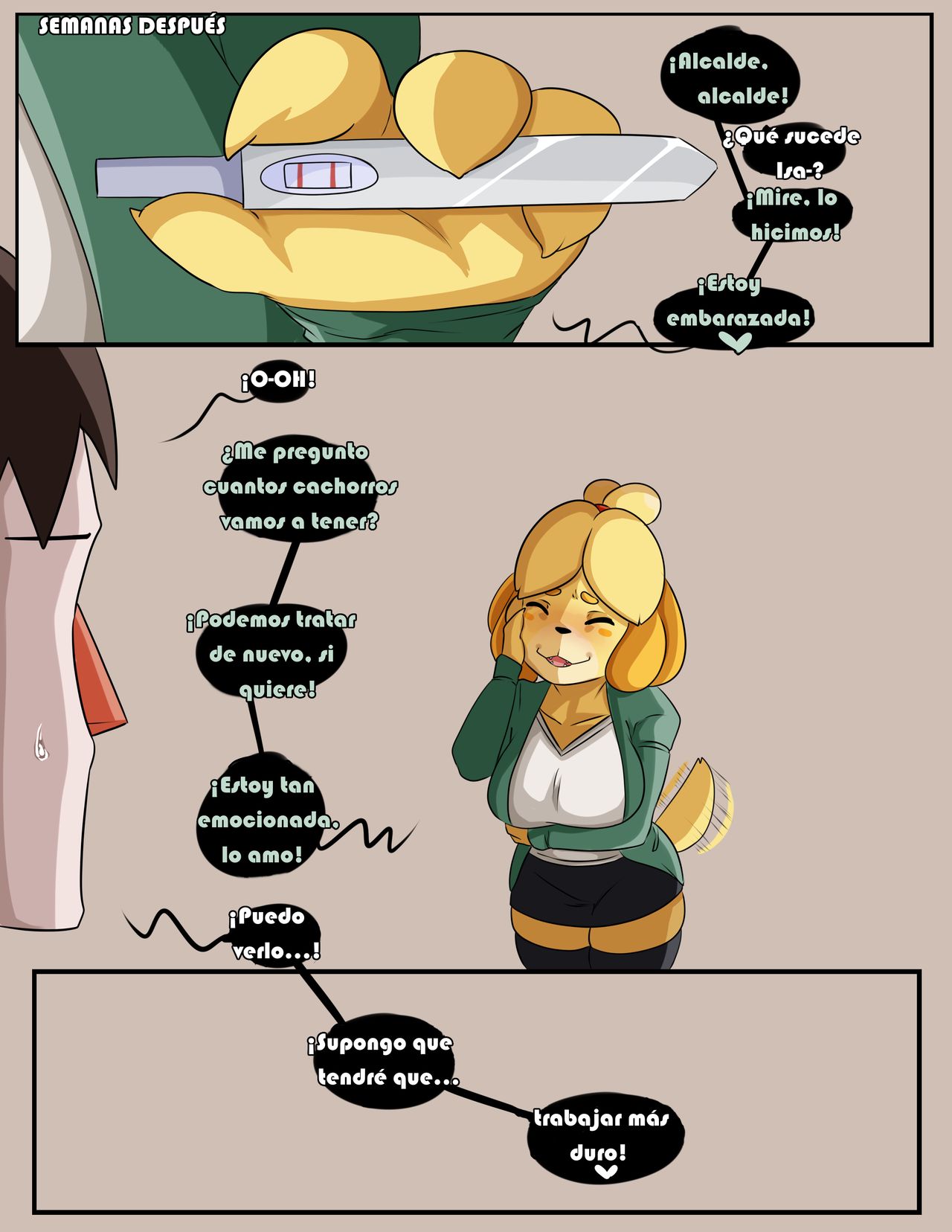 Isabelle in Heat   Complete page 7 full