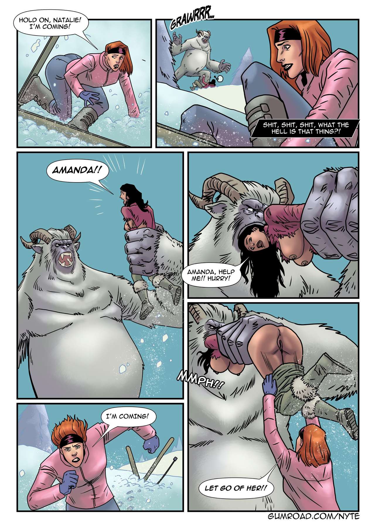 Cryptid Series: Yeti page 3 full