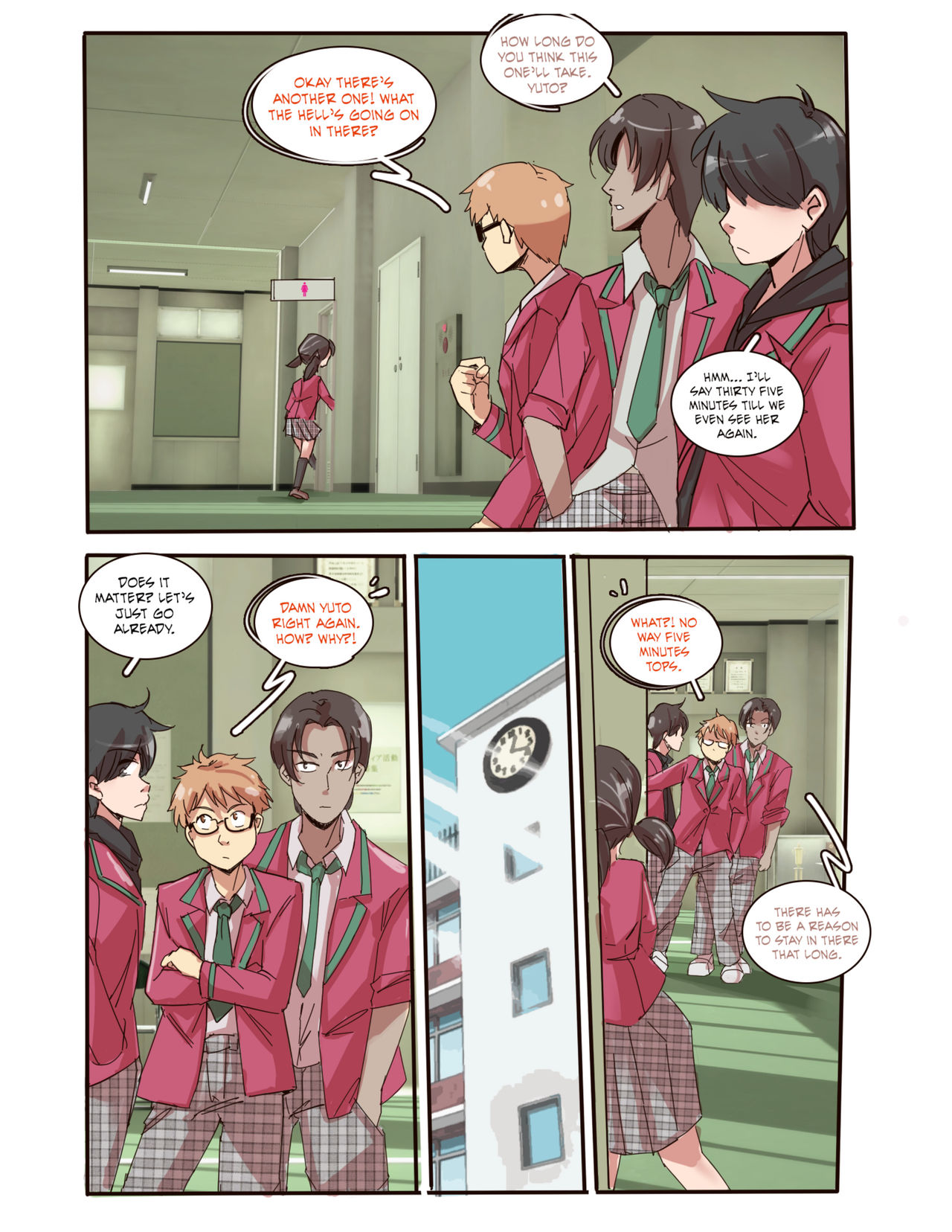 The Girl's Toilet page 2 full