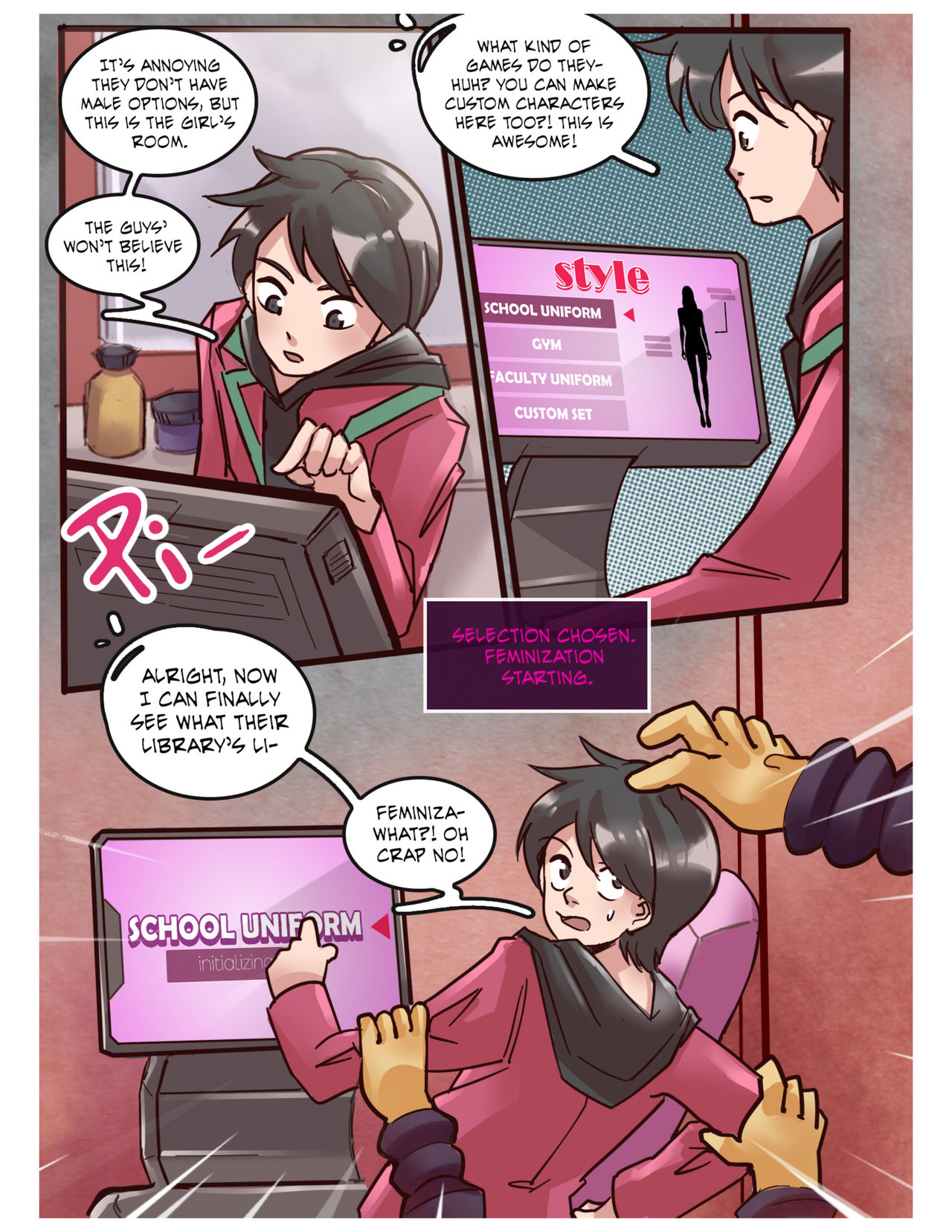 The Girl's Toilet page 6 full