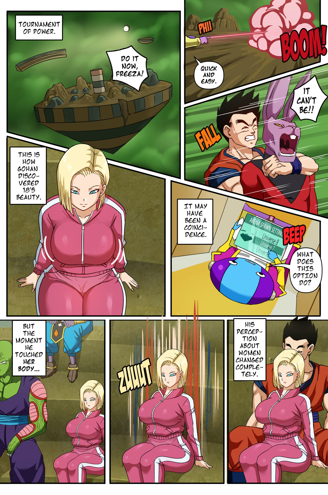 Android 18 &amp; Gohan 2 page 2 full