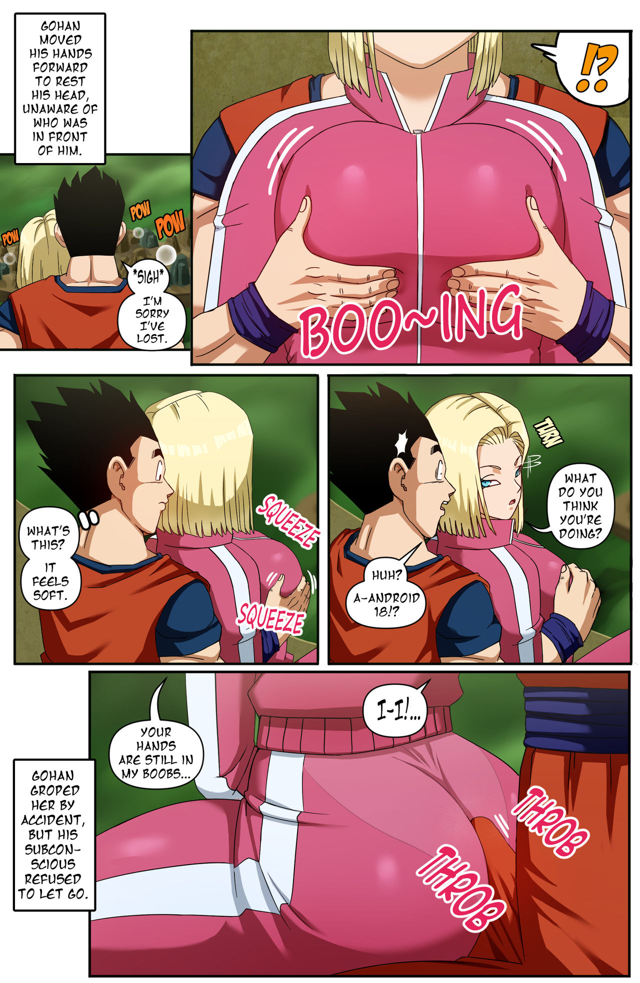 Android 18 &amp; Gohan 2 page 3 full
