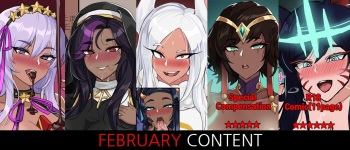 hellaP / drogod Patreon February Rewards cover