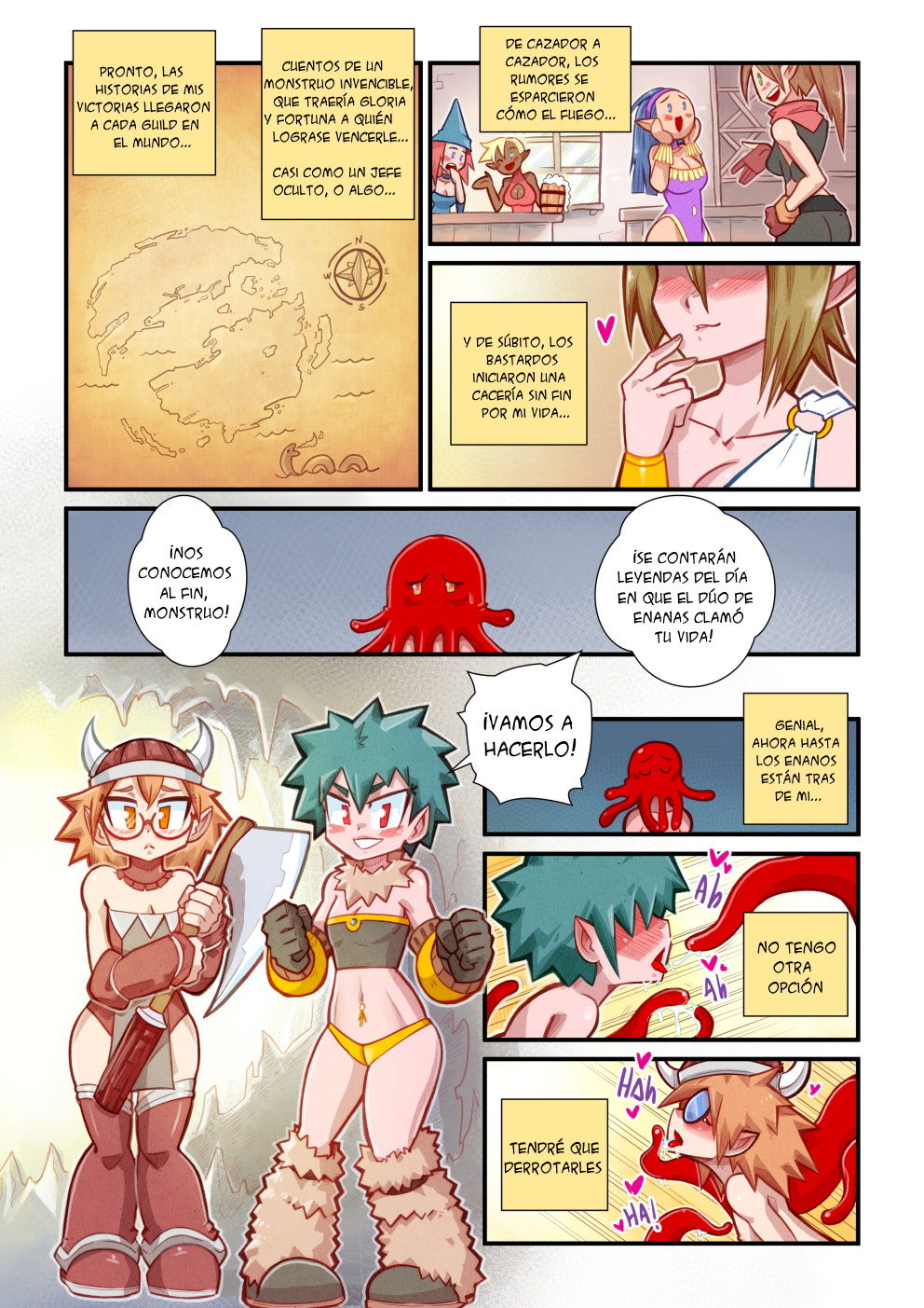 - Life as a Tentacle Monster in Another World -  - Complete page 10 full