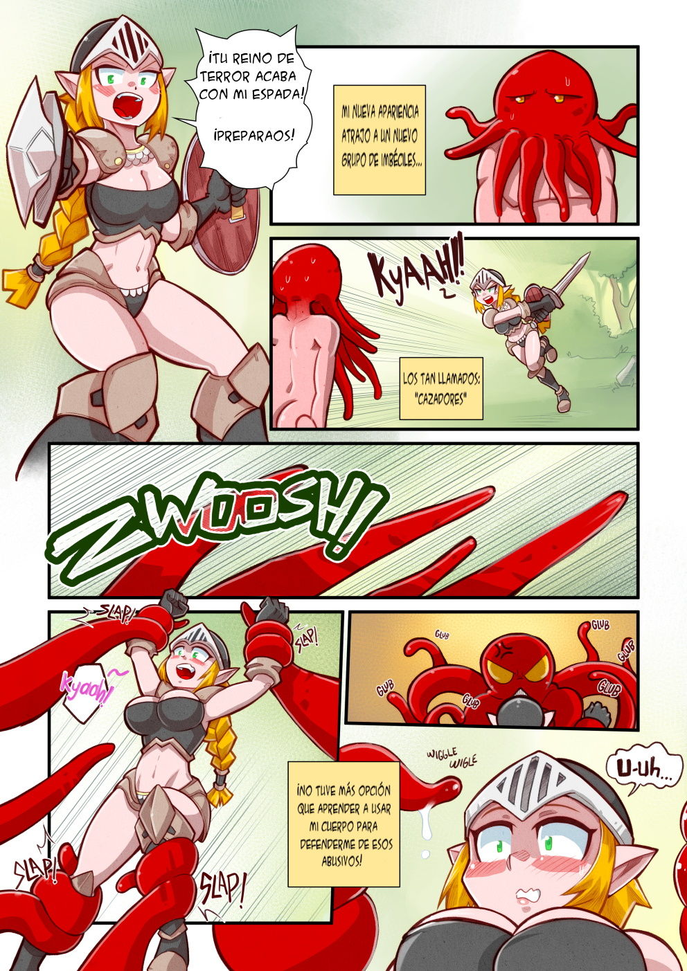 - Life as a Tentacle Monster in Another World -  - Complete page 5 full