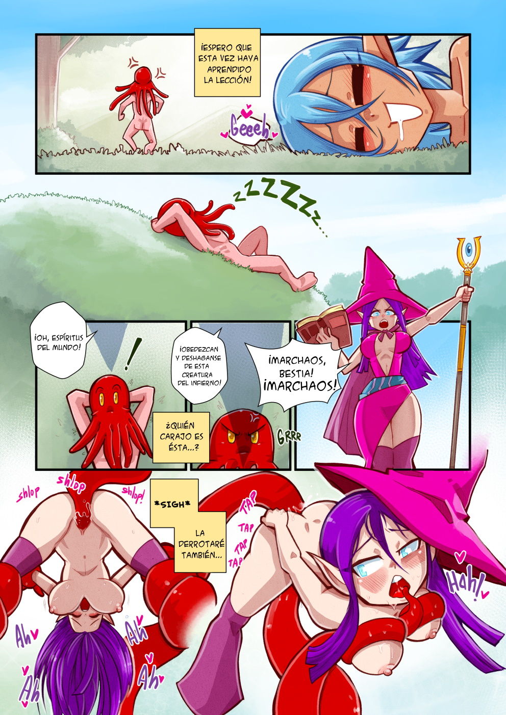 - Life as a Tentacle Monster in Another World -  - Complete page 9 full