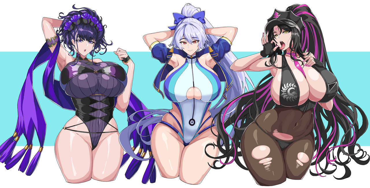 FGO 토모에고젠, 셋쇼인 키아라, 시키부 page 1 full