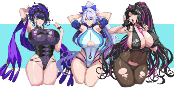 FGO 토모에고젠, 셋쇼인 키아라, 시키부 cover