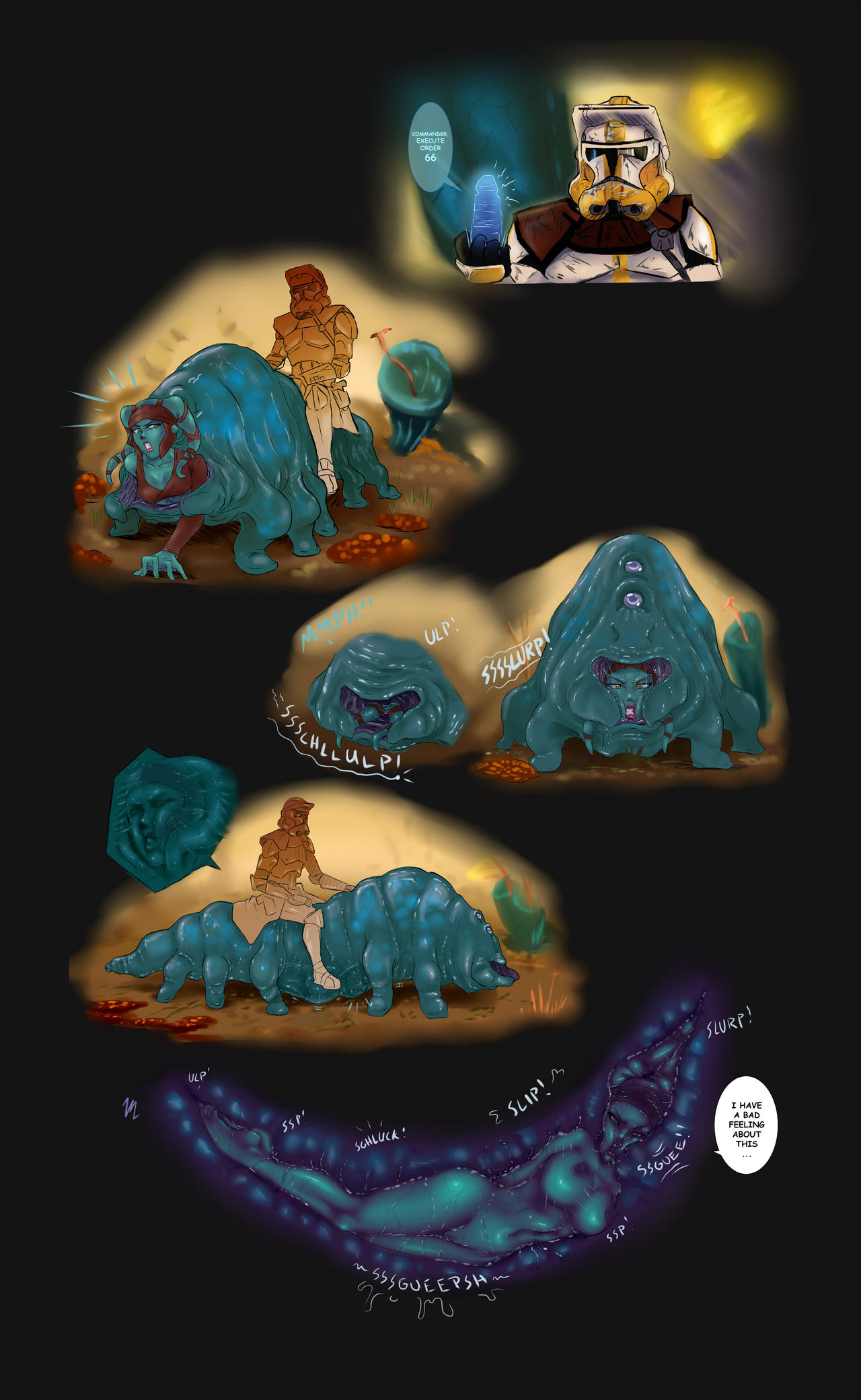 Moga's Star Wars Hungry Galaxy Vore Bundle! page 2 full