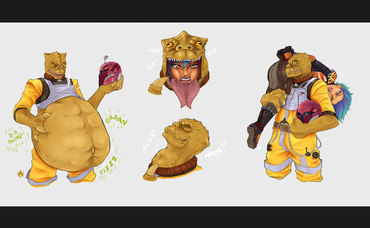 Moga's Star Wars Hungry Galaxy Vore Bundle! page 3 full
