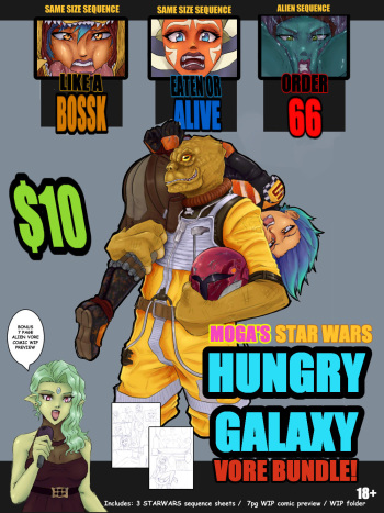 Moga's Star Wars Hungry Galaxy Vore Bundle! cover