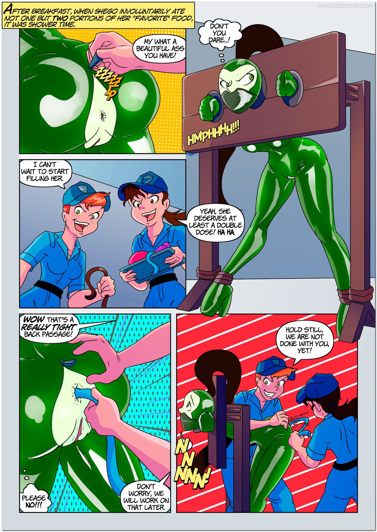 Impossibly Obscene 4 - Shego in Prison page 5 full