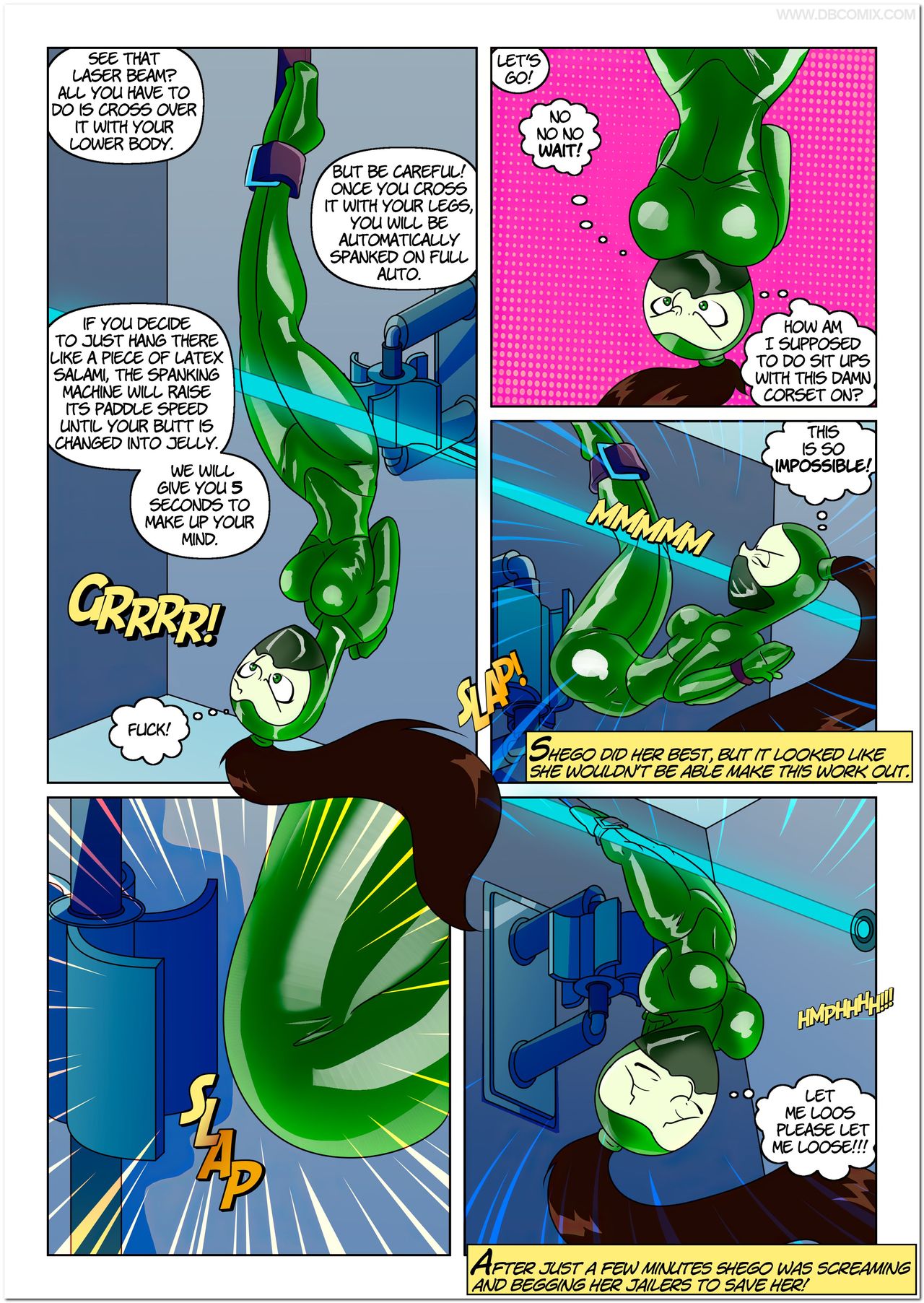 Impossibly Obscene 4 - Shego in Prison page 6 full