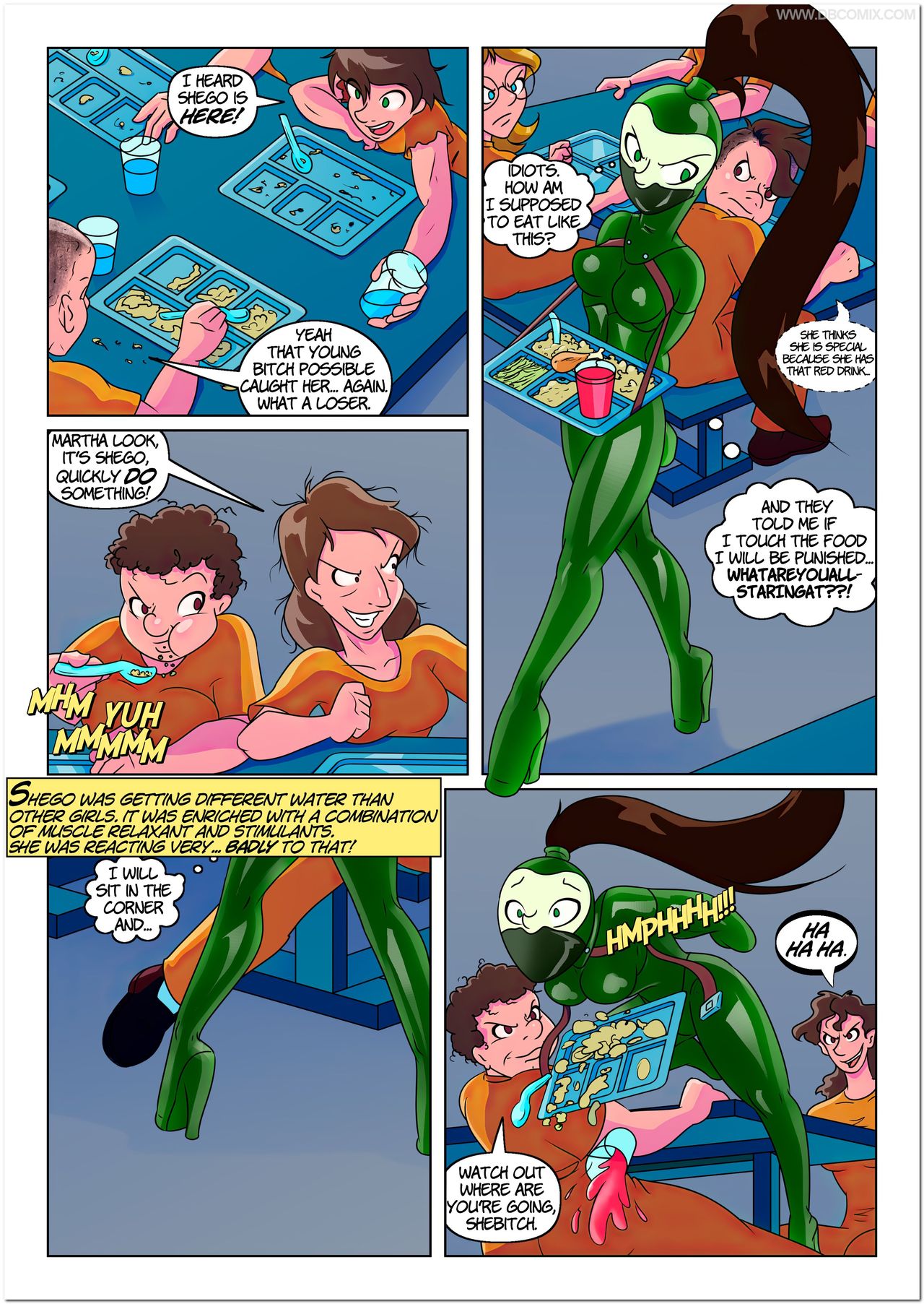 Impossibly Obscene 4 - Shego in Prison page 7 full