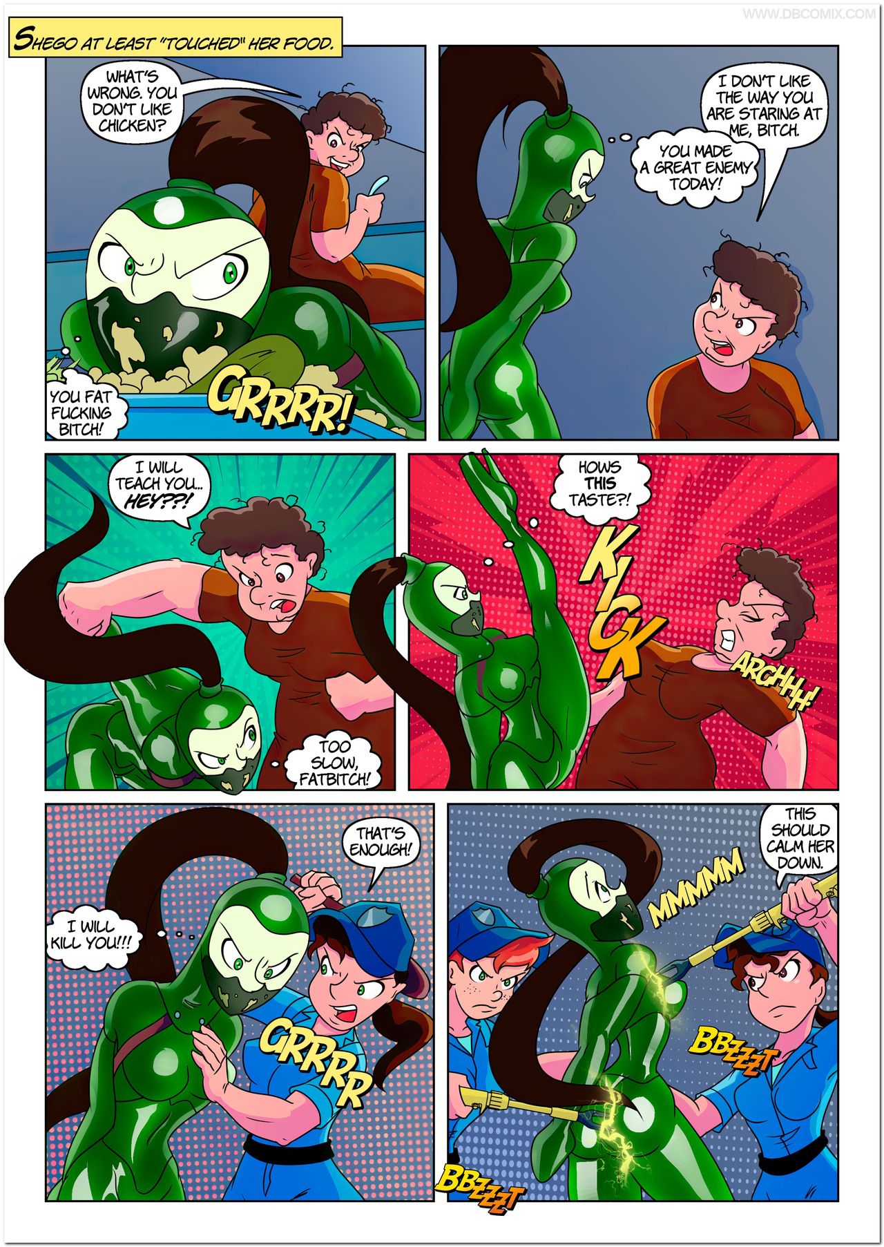 Impossibly Obscene 4 - Shego in Prison page 8 full