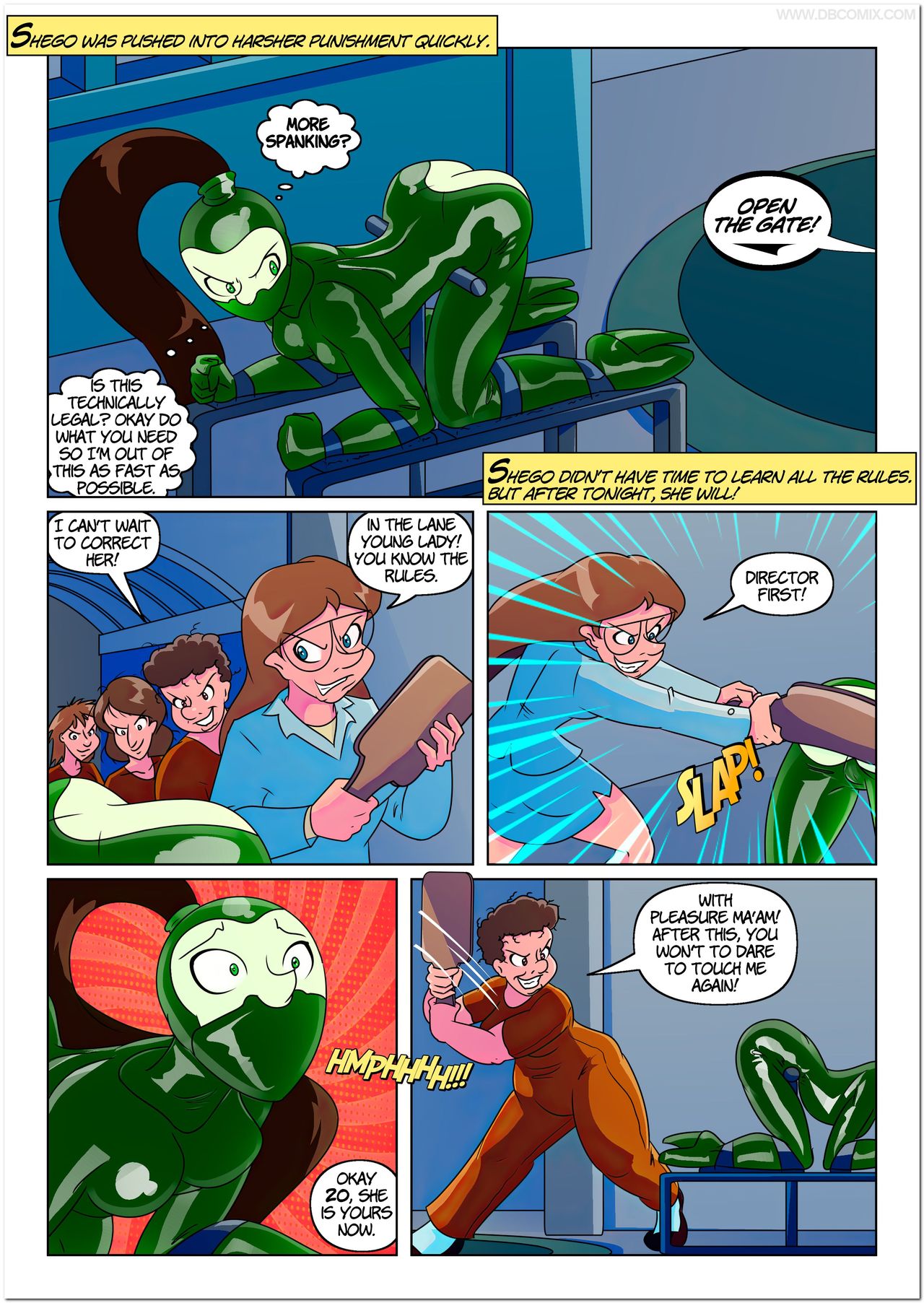 Impossibly Obscene 4 - Shego in Prison page 9 full