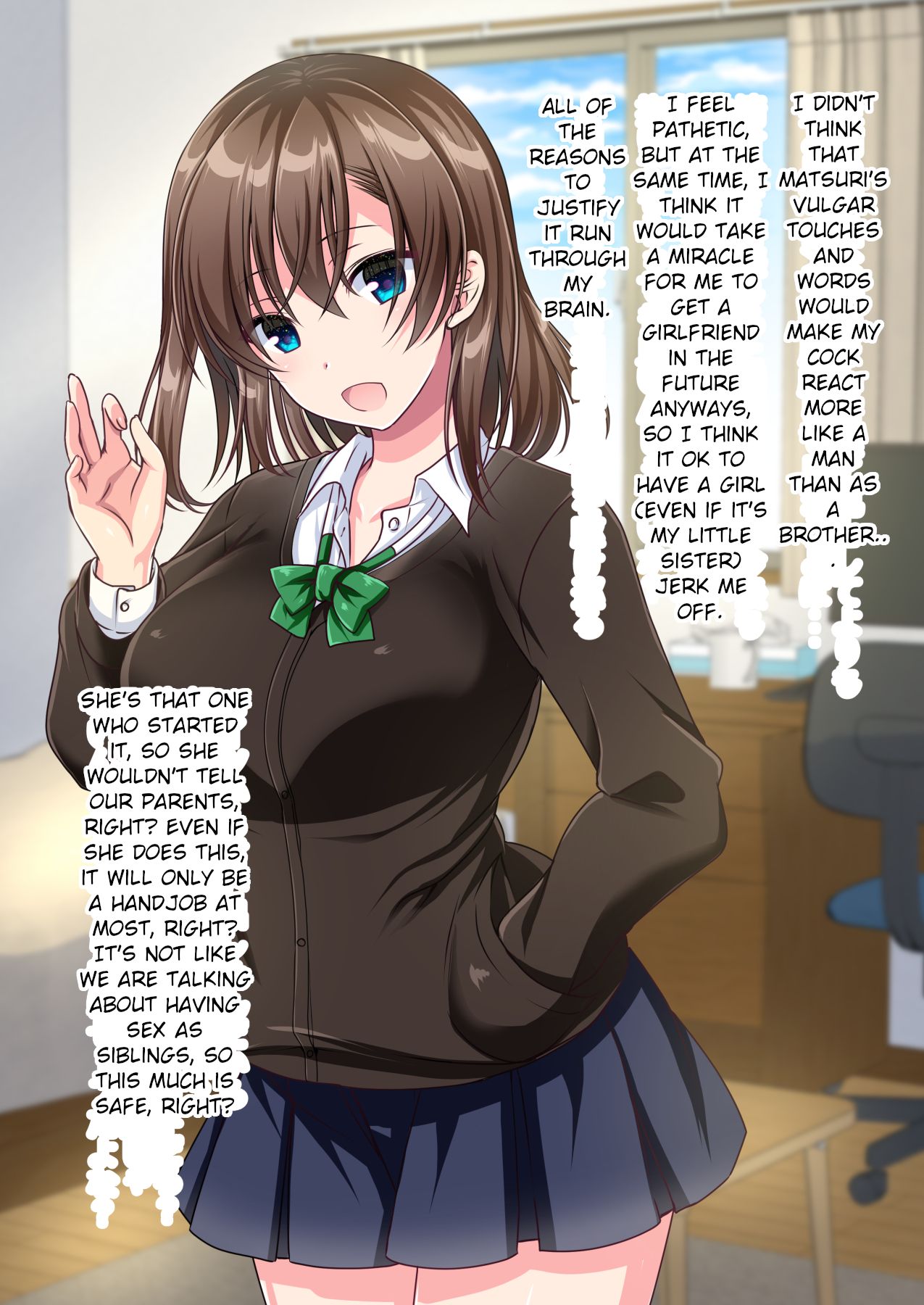 Naughty Week Spend With My JK Little Sister ~ Graduating From My Virginity From Raw Sex With My Little Sister ~ | JK Imouto to Sugosu Ecchi na 1-shuukan ~Imouto to Namahame Sex de Doutei Sotsugyou suru made~ page 6 full