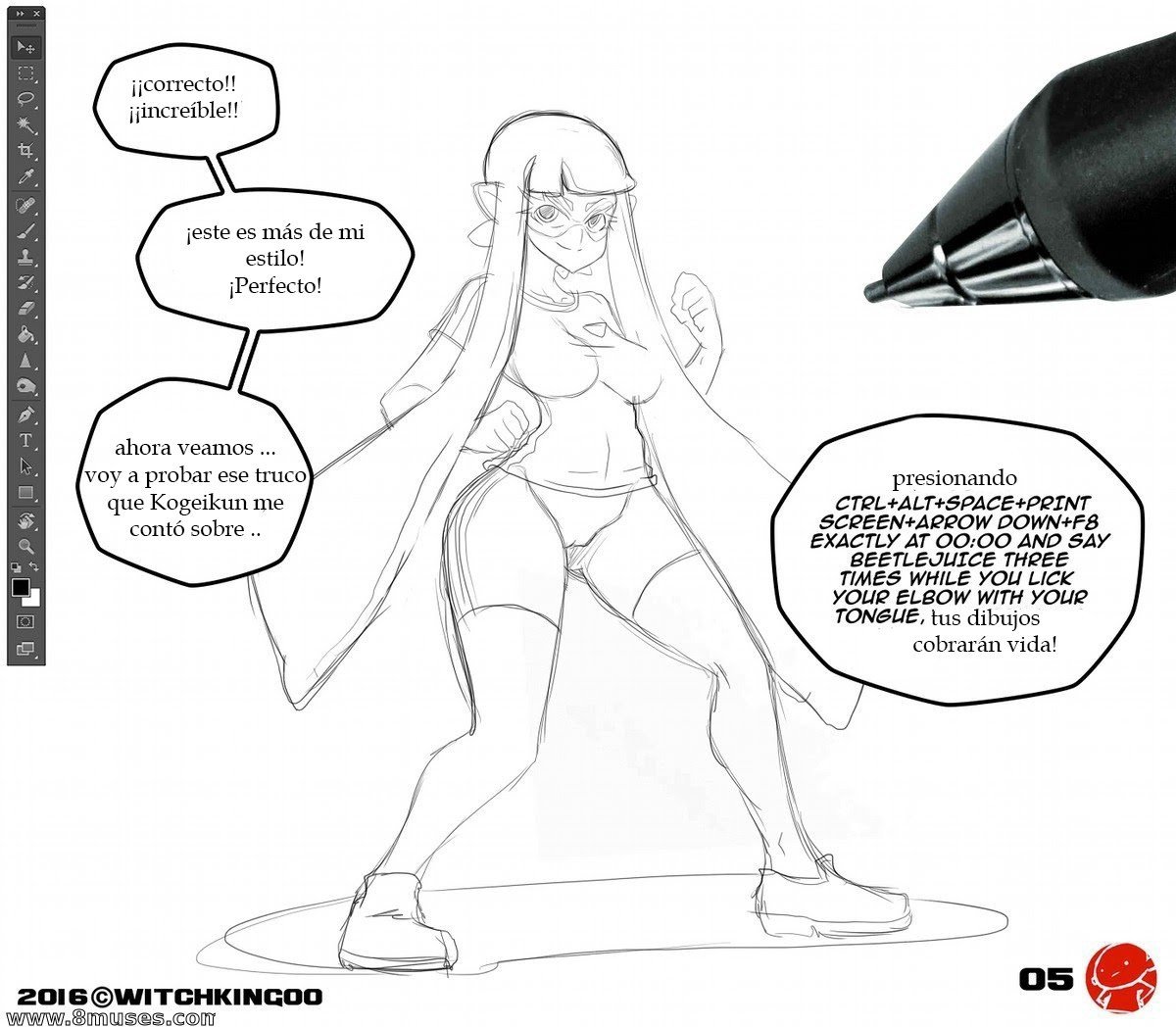 Splatoon - That Wasn't Ink page 6 full
