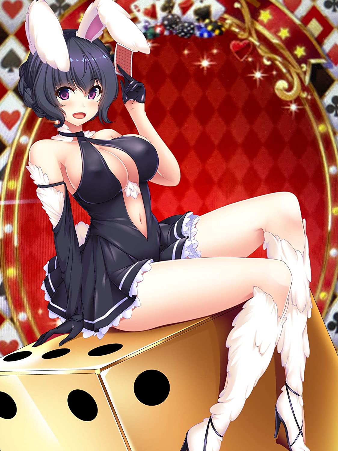 Onna Yuusha to Gensou Casino ~Motomu Ajin Kyonyuu Bijin Gambler~ page 6 full