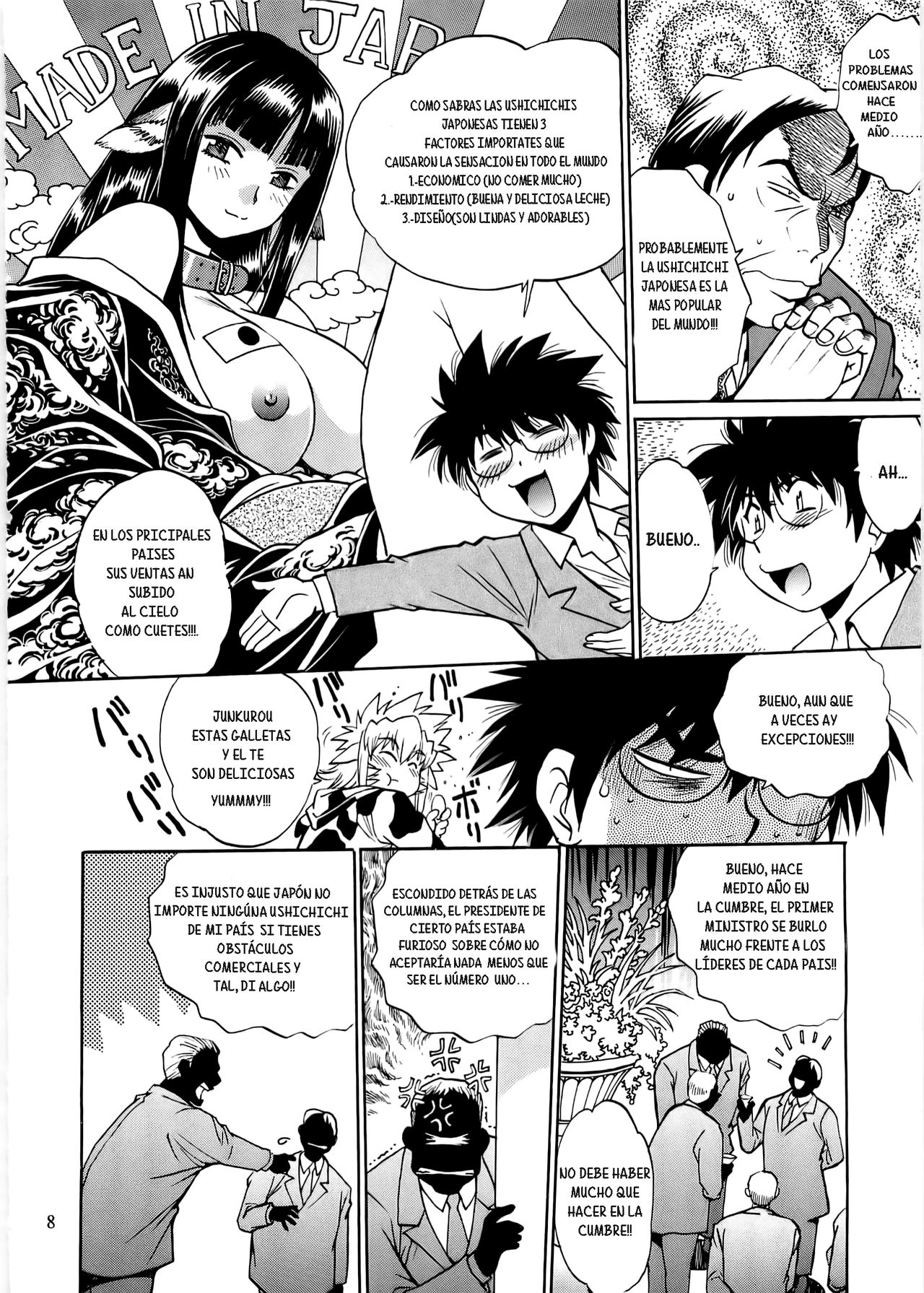 Koisuru Ushi-Chichi - Dear My Ushi-Chichi 2 Mi querida pechos de vaca 2. page 10 full