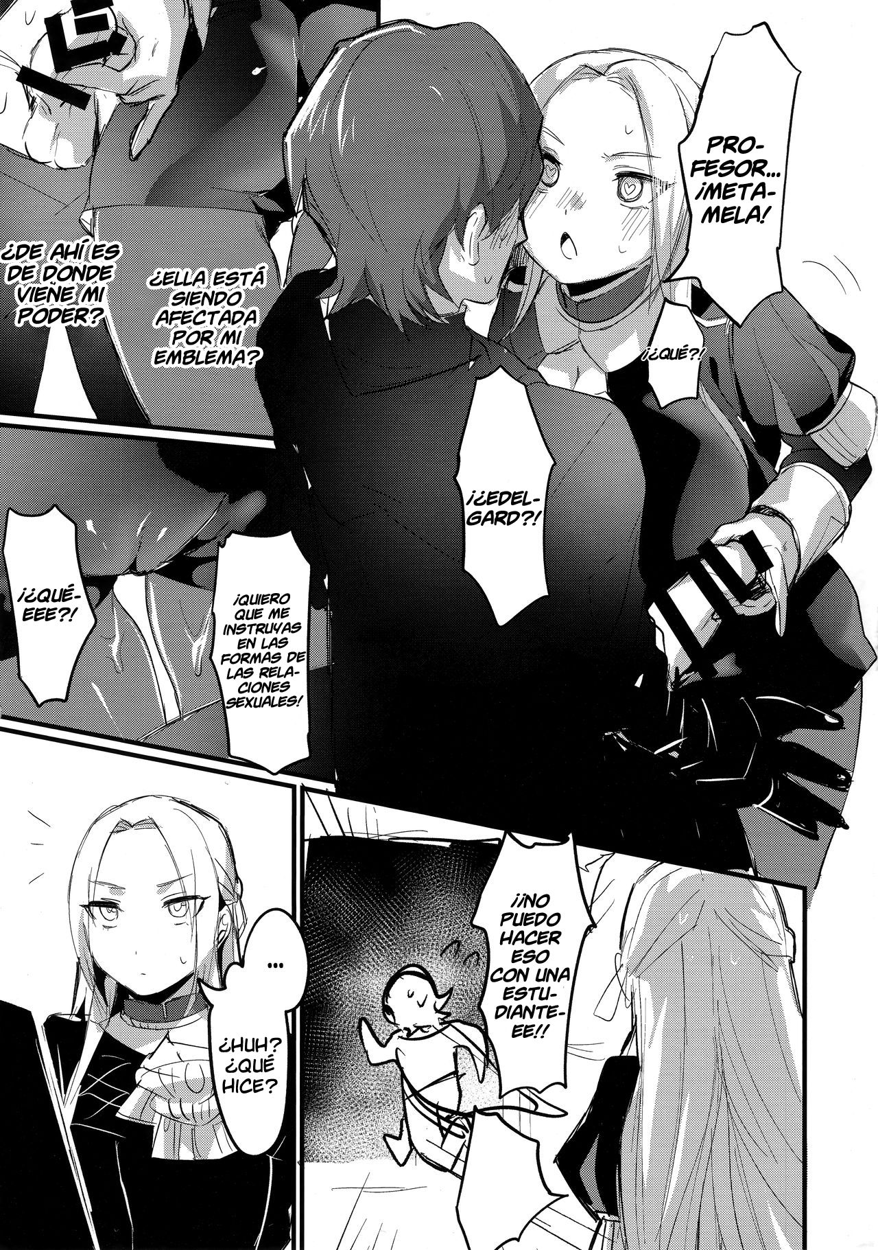 Ore no Monshou no Sei de Kyuuchou ga Yabai | Mi Emblema enloquece a la líder de la casa page 8 full