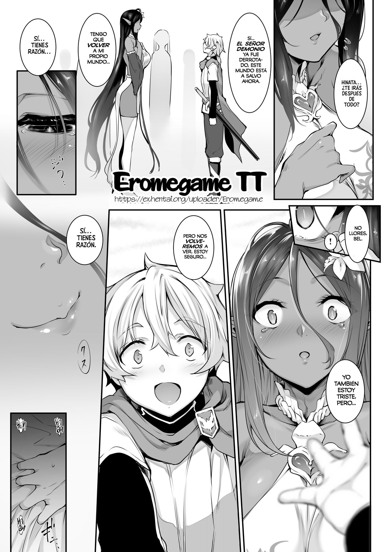 Chotto dake Ai ga Omoi Dark Elf ga Isekai kara Oikakete Kita | Una Elfa Oscura un Poco Insistente me Persiguió Desde Otro Mundo page 2 full