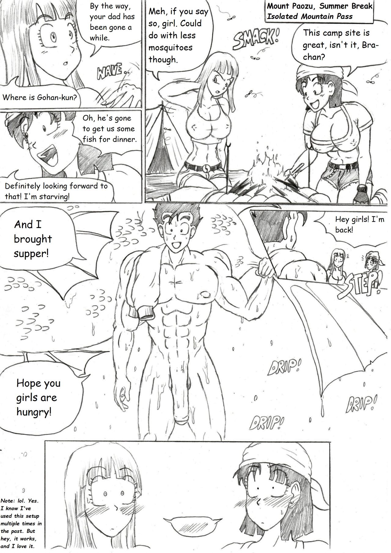 Dragon Ball NTR 4 - Camping Trip page 2 full