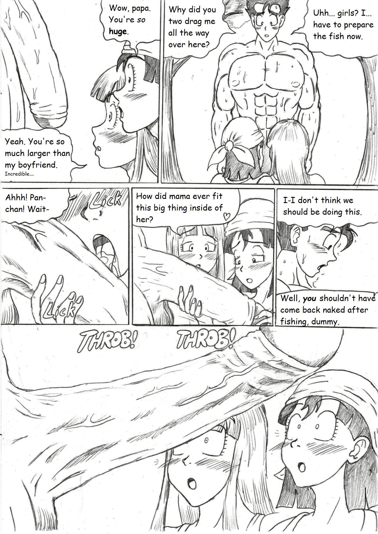 Dragon Ball NTR 4 - Camping Trip page 3 full