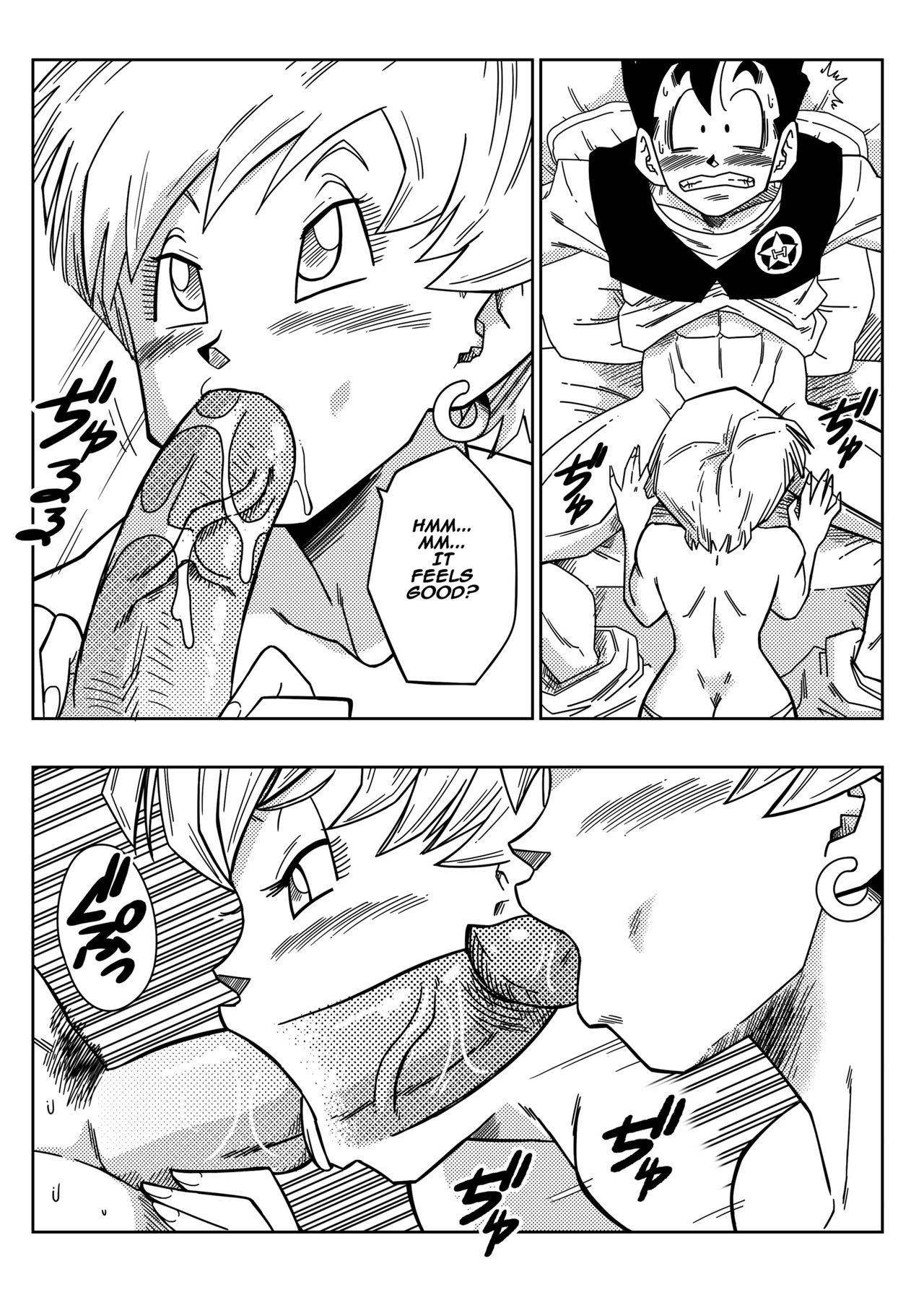 LOVE TRIANGLE Z - Gohan Meets Erasa... "Let's Make A Lot of Sex, OK?" page 10 full