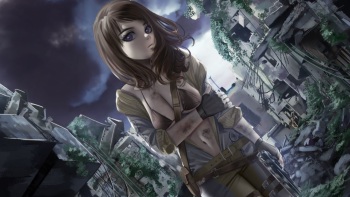 Atomic Girl CG cover