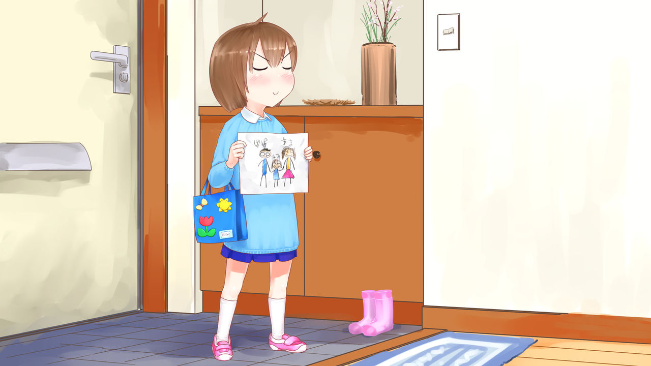 Drawing girl wants to be praised page 7 full