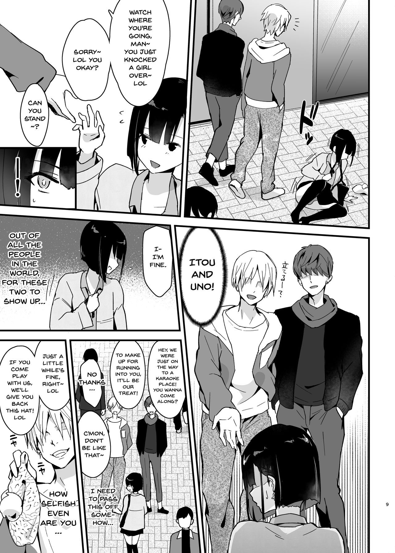 Iinchou wa Furyou Chinpo ni Otosareru | The Class President Falls To Delinquent Cock page 8 full