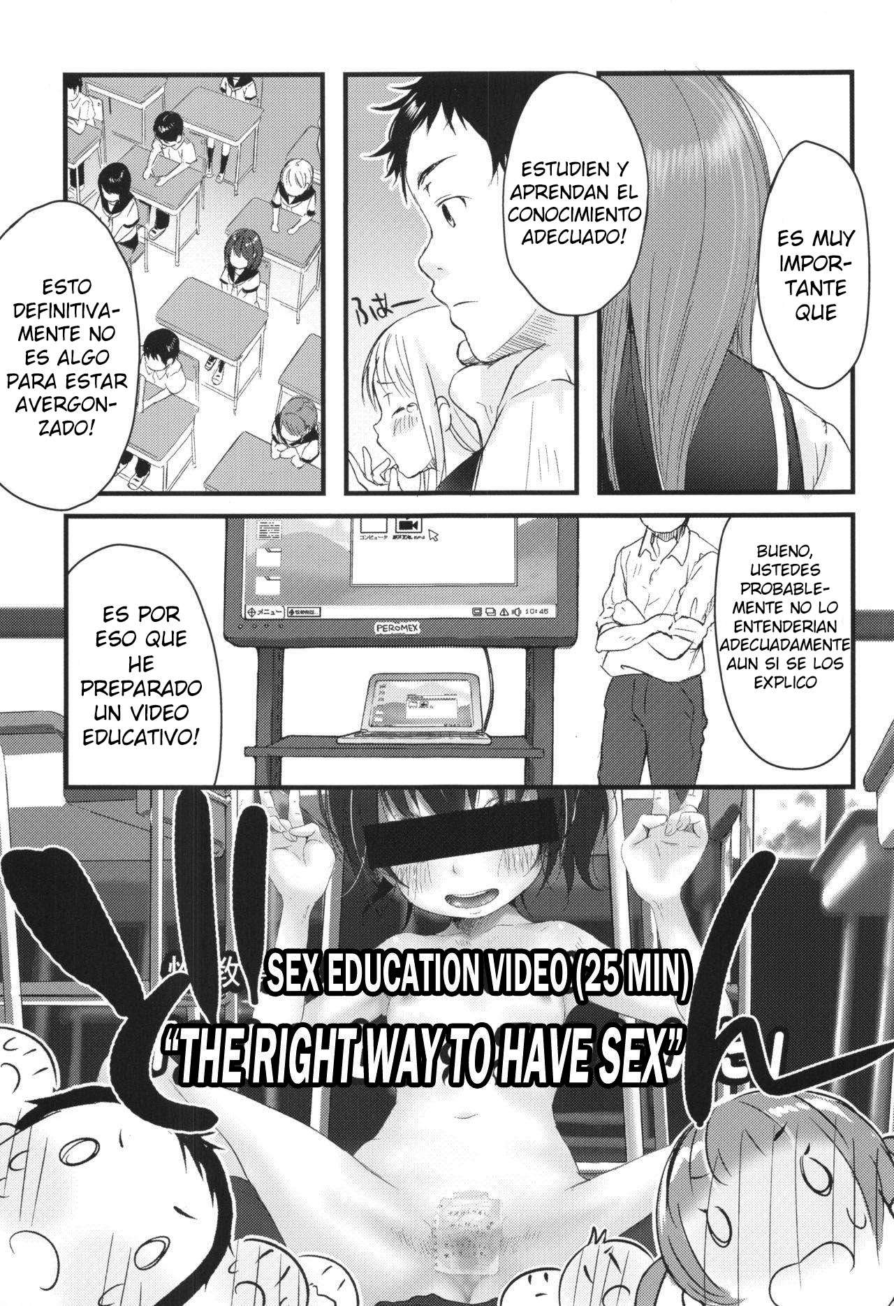 ©-sei de Manabu, Tadashii Sex Kouza | JC Hands-On Proper Sex Lecture page 6 full