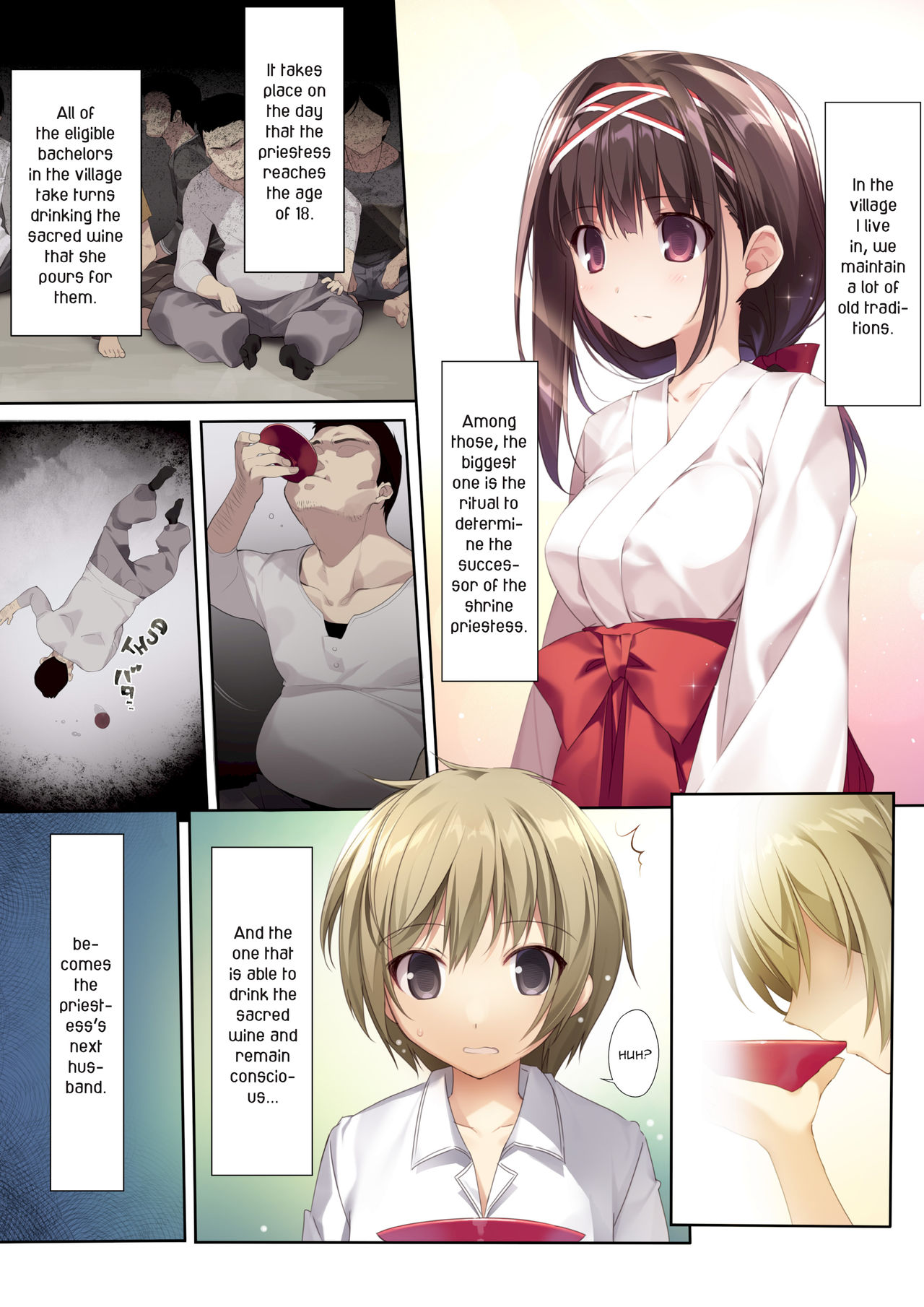 Seiso Bitch na Miko Senpai | Pure Slut Miko Senpai page 3 full