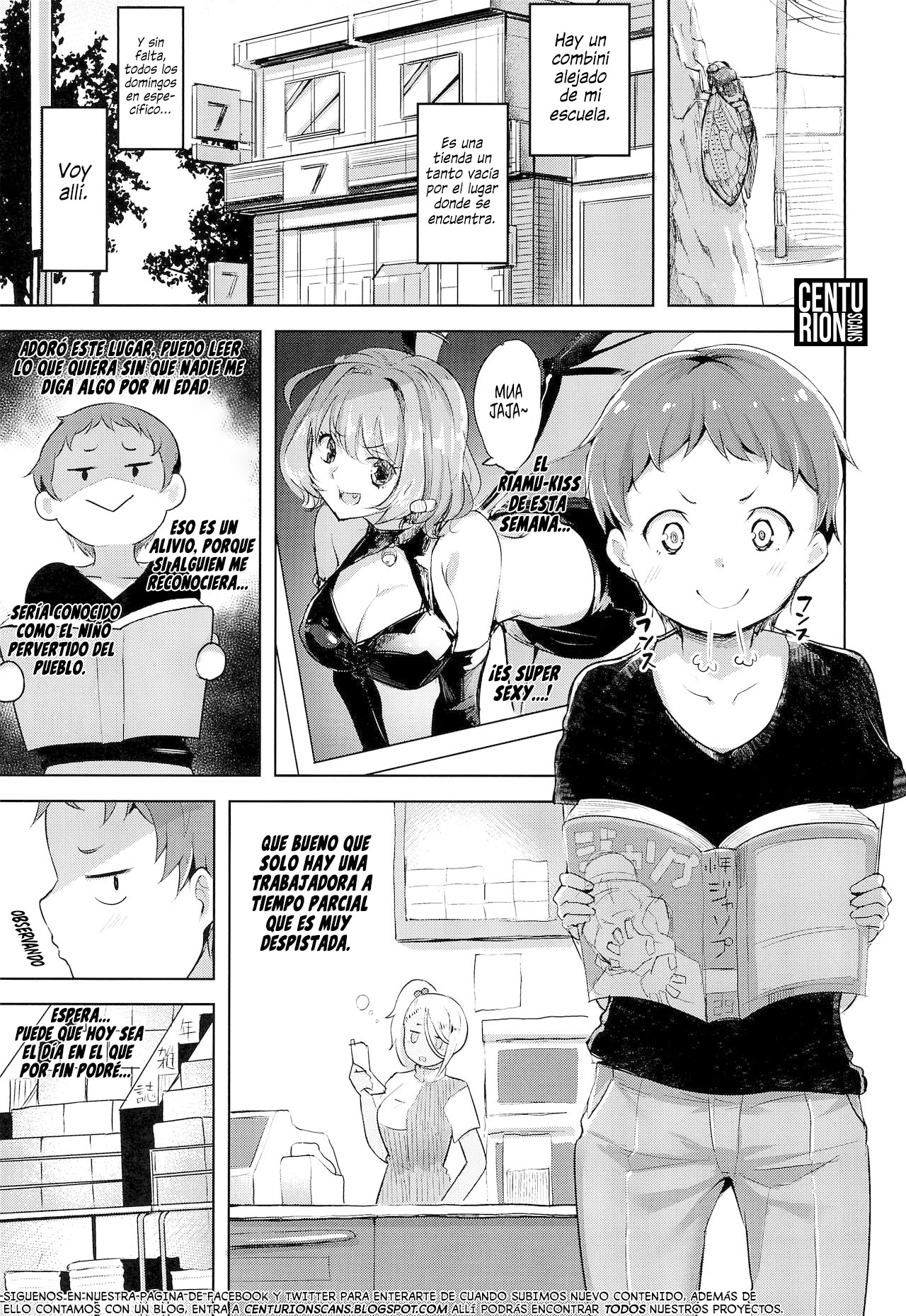 Erohon de Tsurareta Shota ga Taberareru Hon | Una historia donde un Shota es atraído con libros eroticos y luego es devorado page 3 full