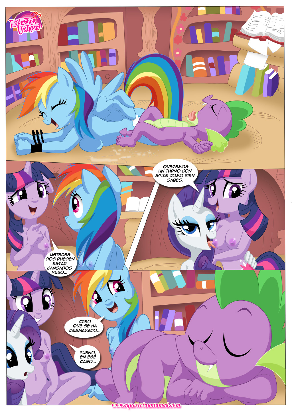 My Little Orgy | Mi Pequeña Orgia page 10 full