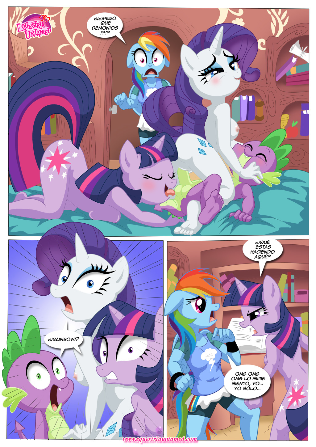 My Little Orgy | Mi Pequeña Orgia page 5 full