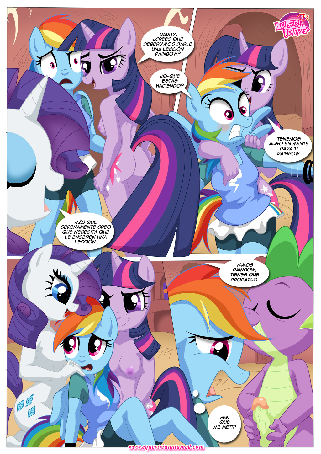 My Little Orgy | Mi Pequeña Orgia page 6 full