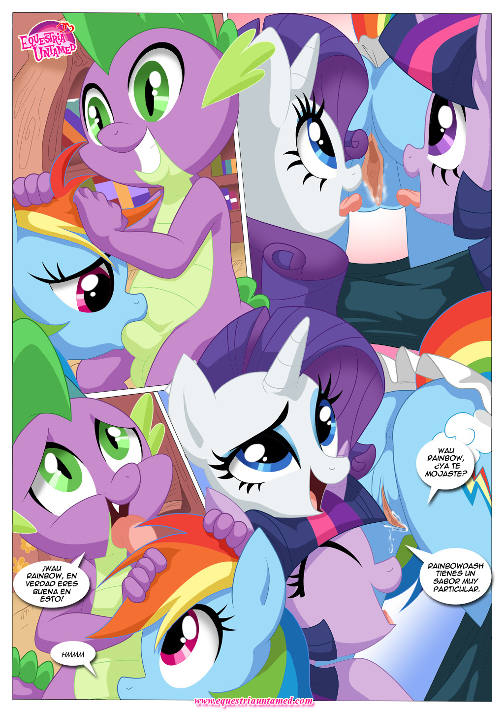 My Little Orgy | Mi Pequeña Orgia page 7 full