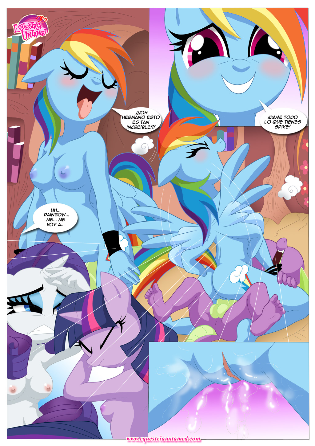 My Little Orgy | Mi Pequeña Orgia page 9 full