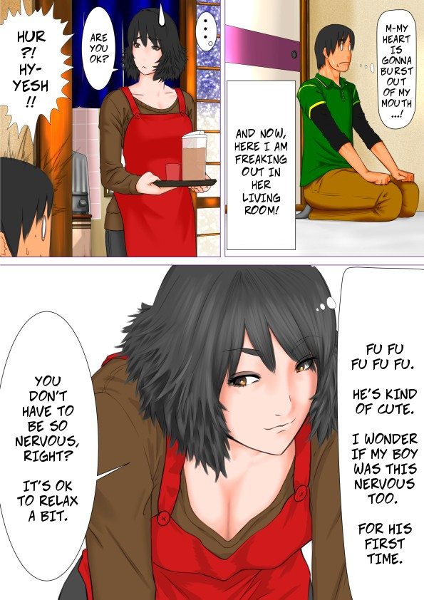 Boku to Dareka no Okaa-san | Mother and Child Orgy Club Ch2: Me and Someone's Mom page 7 full
